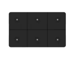 6-port ladeplate for Aura og Volar bordlamper