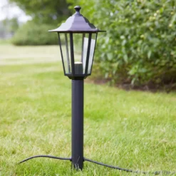 Pullert 3W 73 cm - Garden24 - Svart