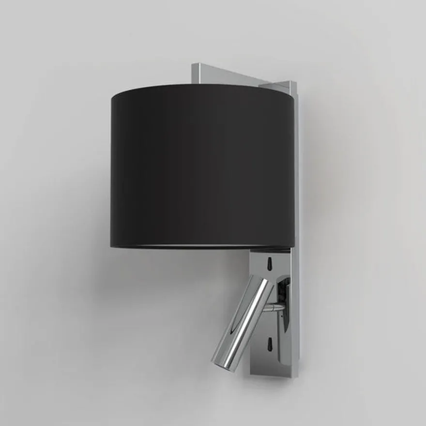 Ravello LED Reader vegglampe rund skjerm