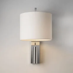 Ravello LED Reader vegglampe rund skjerm
