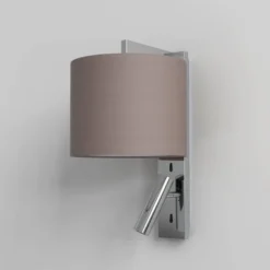 Ravello LED Reader vegglampe rund skjerm