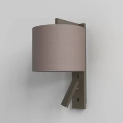 Ravello LED Reader vegglampe rund skjerm