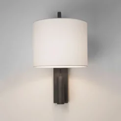 Ravello LED Reader vegglampe rund skjerm