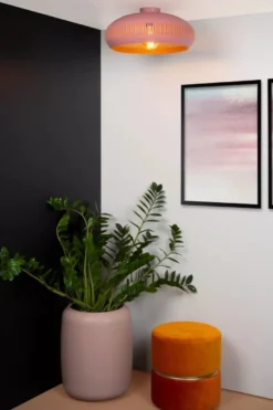 Rayco taklampe 45 cm - Rosa