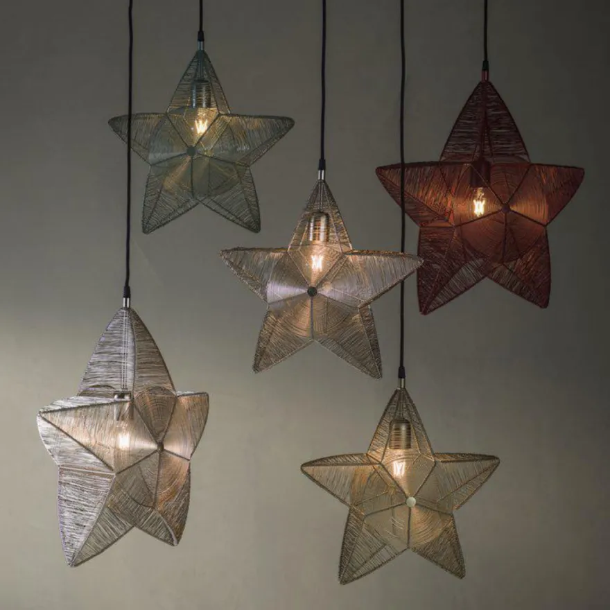 Rigel adventsstjerne 50 cm - Champagne