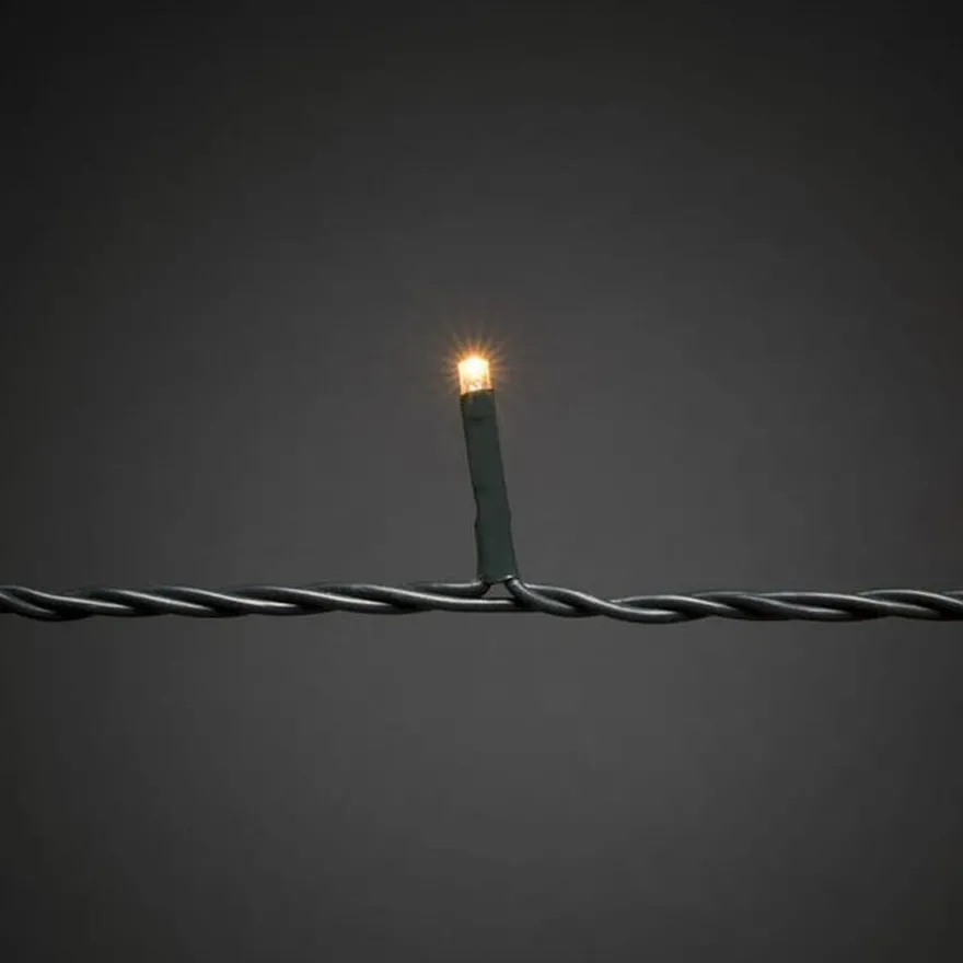 Ring slynge for juletre 5x40 LED 240 cm - Amber