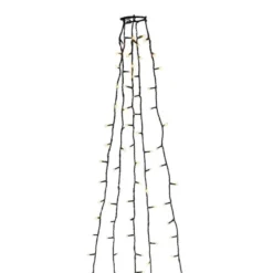 Ring slynge for juletre 5x40 LED 240 cm - Amber