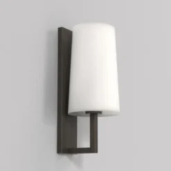 Riva 350 vegglampe baderom IP44 med glass skjerm