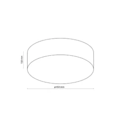 Rondo taklampe 45 cm