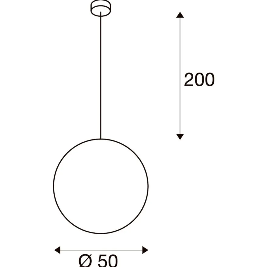 Rotoball 50 cm takpendel