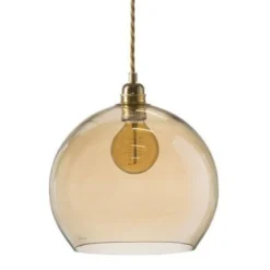 Rowan takpendel 28 cm Golden Smoke/gull