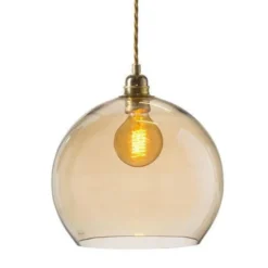 Rowan takpendel 28 cm Golden Smoke/gull