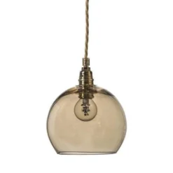 Rowan takpendel 15,5 cm Golden Smoke/gull