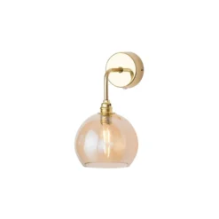 Rowan vegglampe - Golden smoke