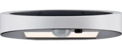 Ryse vegglampe utendørs 1,2W 3000 Kelvin m/bevegelses sensor - Solcelle