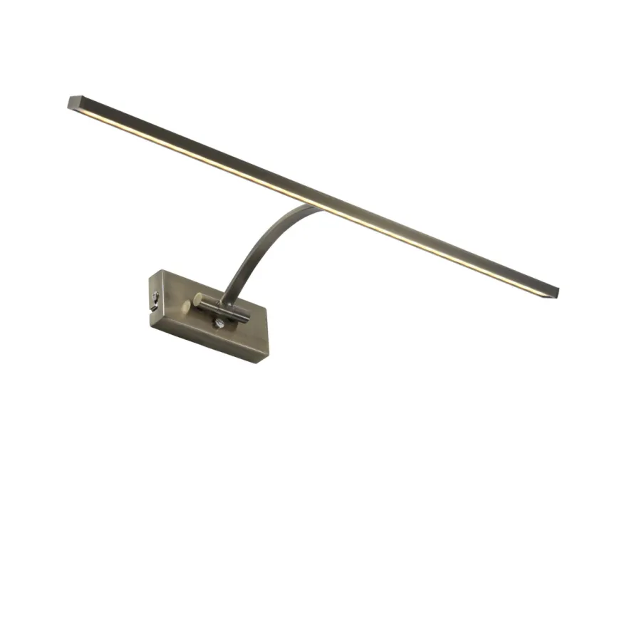 Sawa vegglampe 5W 3-steg - Antikk Messing