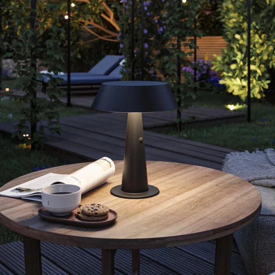 Soala portabel bordlampe oppladbar 2,1W 2700 Kelvin IP44 - Solcelle