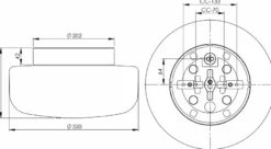 Solenne 320/173 tak/vegglampe IP44 E27