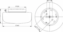 Solenne 360/176 tak/vegglampe IP44 E27