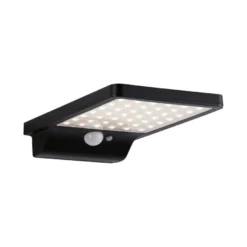 Solveig vegglampe utendørs 4,8W 3000 Kelvin m/bevegelses sensor - Solcelle