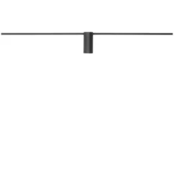 Spin vegglampe medium 99 cm 14W 3000K - Svart