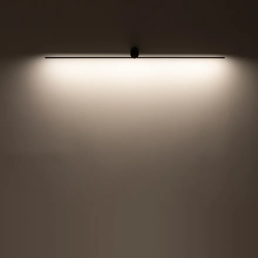 Spin vegglampe small 66 cm 9W 3000K - Svart