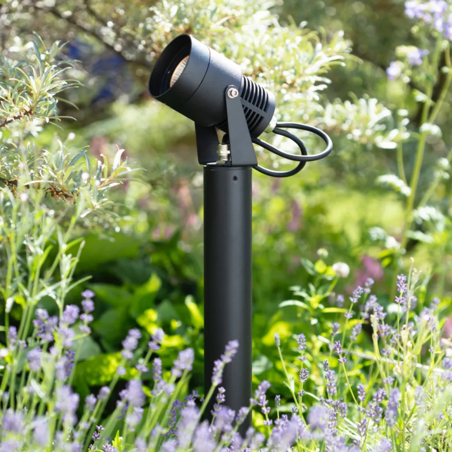 Spot 6w 45cm - Garden 24 - Svart