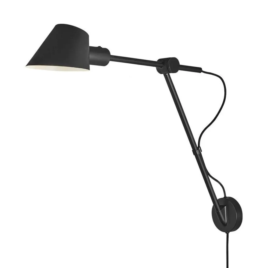 Stay Long vegglampe - Svart