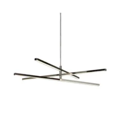 Stick takpendel 60 cm dimbar led - Krom
