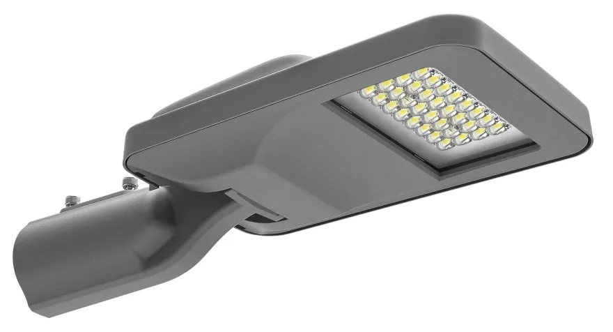 Stolpearmatur 50W 4000 Kelvin - Antrasitt grå