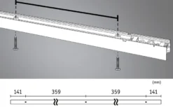 Strømkanal til Linion kanalsystem 124W 3000 Kelvin - Startmodul for Zigbee