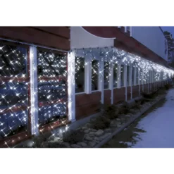 System led istapp 2 meter ekstraenhet kald - Svart