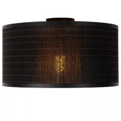 Tagalog taklampe 40 cm - Svart