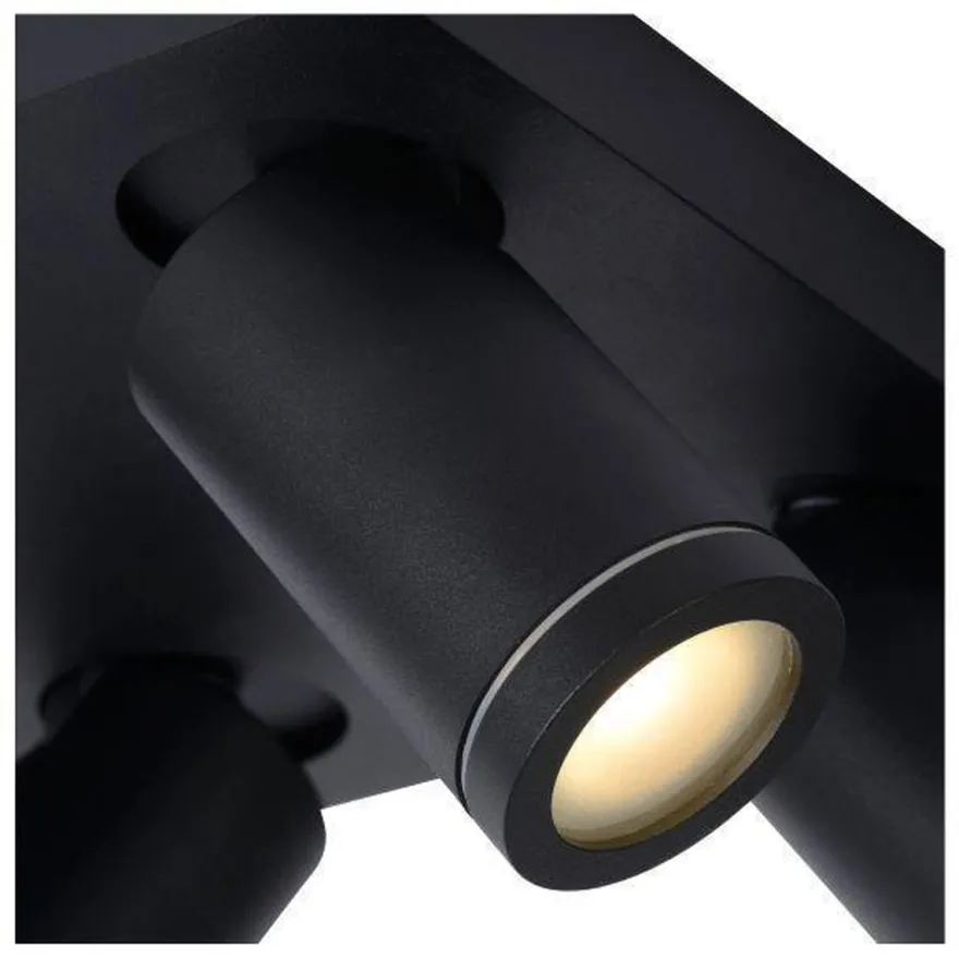 Taylor spot 4 lys IP44 baderom warm to dim 4x5W 2200-3000K