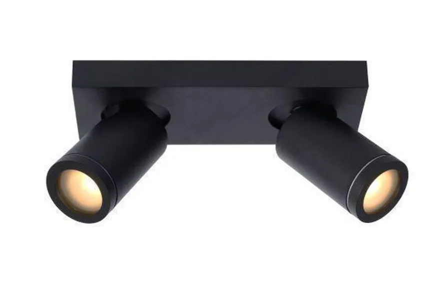 Taylor spot 2 lys IP44 baderom warm to dim 2x5W 2200-3000K