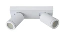 Taylor spot 2 lys IP44 baderom warm to dim 2x5W 2200-3000K