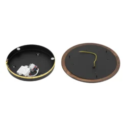 Timber rund vegglampe 25 cm 10W 3000 Kelvin