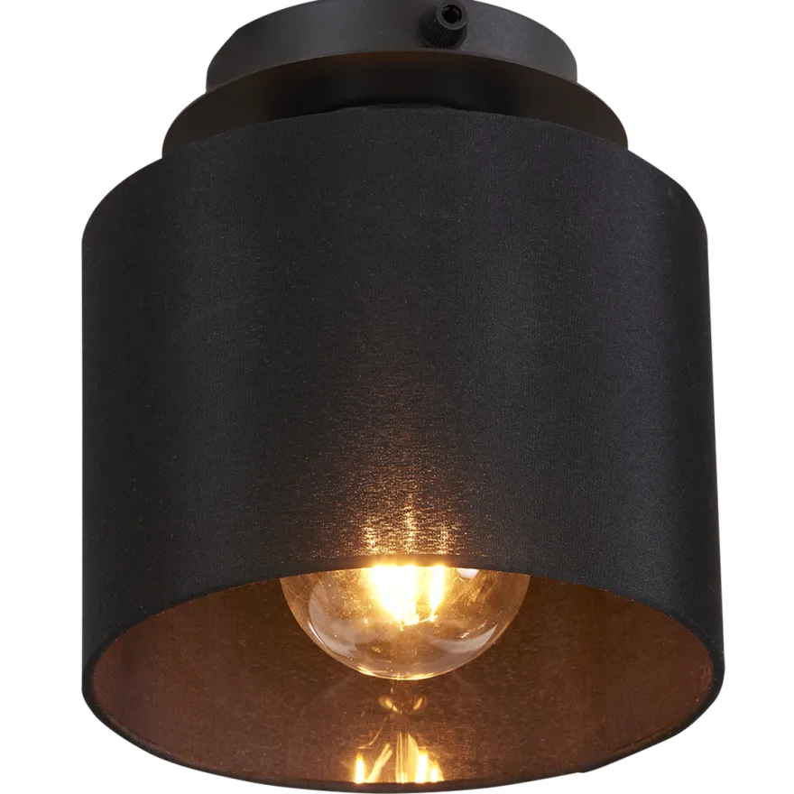 Torino taklampe - Svart