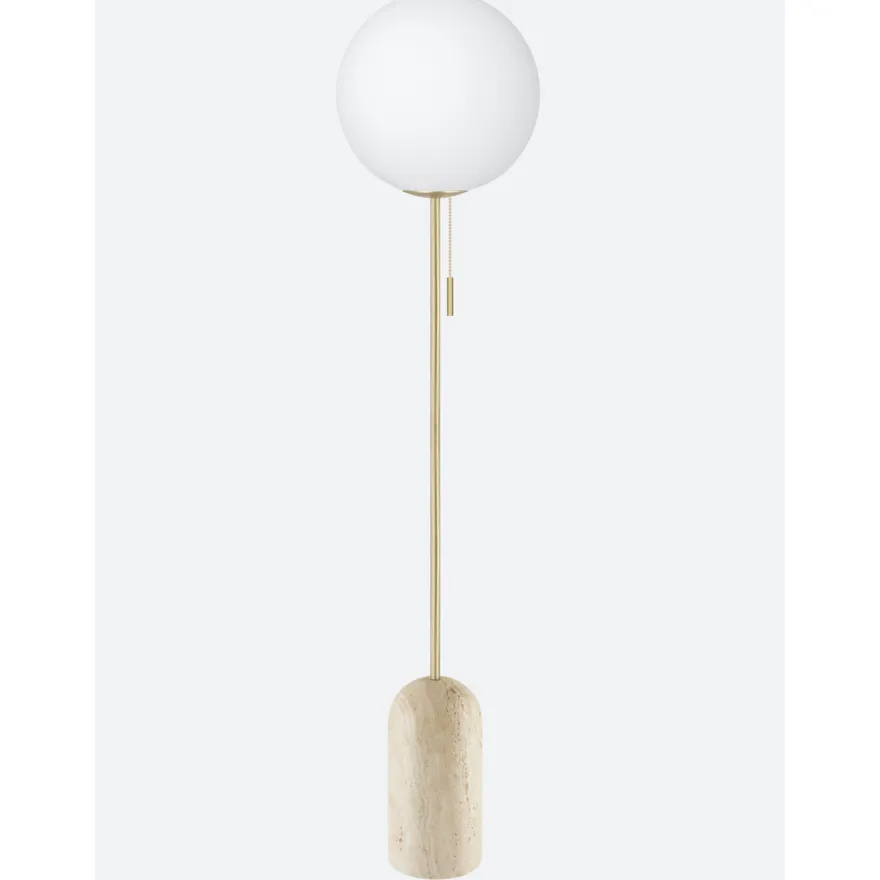Torrano gulvlampe - Travertine