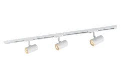 Trackline Jazz spotskinne 1 meter 3 spot - Hvit