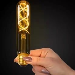 Tube E27 Filament LED T32 5W 2200K 15 cm dimbar - Amber