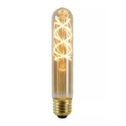 Tube E27 Filament LED T32 5W 2200K 15 cm dimbar - Amber