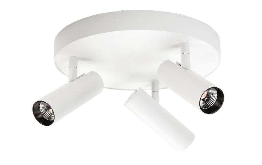 Tube Micro Trio taklampe 18W 2000-2800K dim to warm