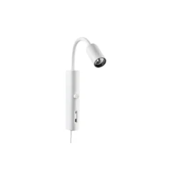 Tube vegglampe med USB 2700K dimbar