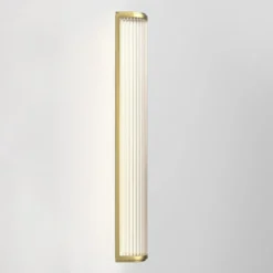 Versailles 600 vegglampe 25W IP44 3000 kelvin - Matt Gullfarget