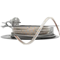 230V LED-Strip 9,2W 3000K IP65 Dimbar m/stikkontakt - 20 meter
