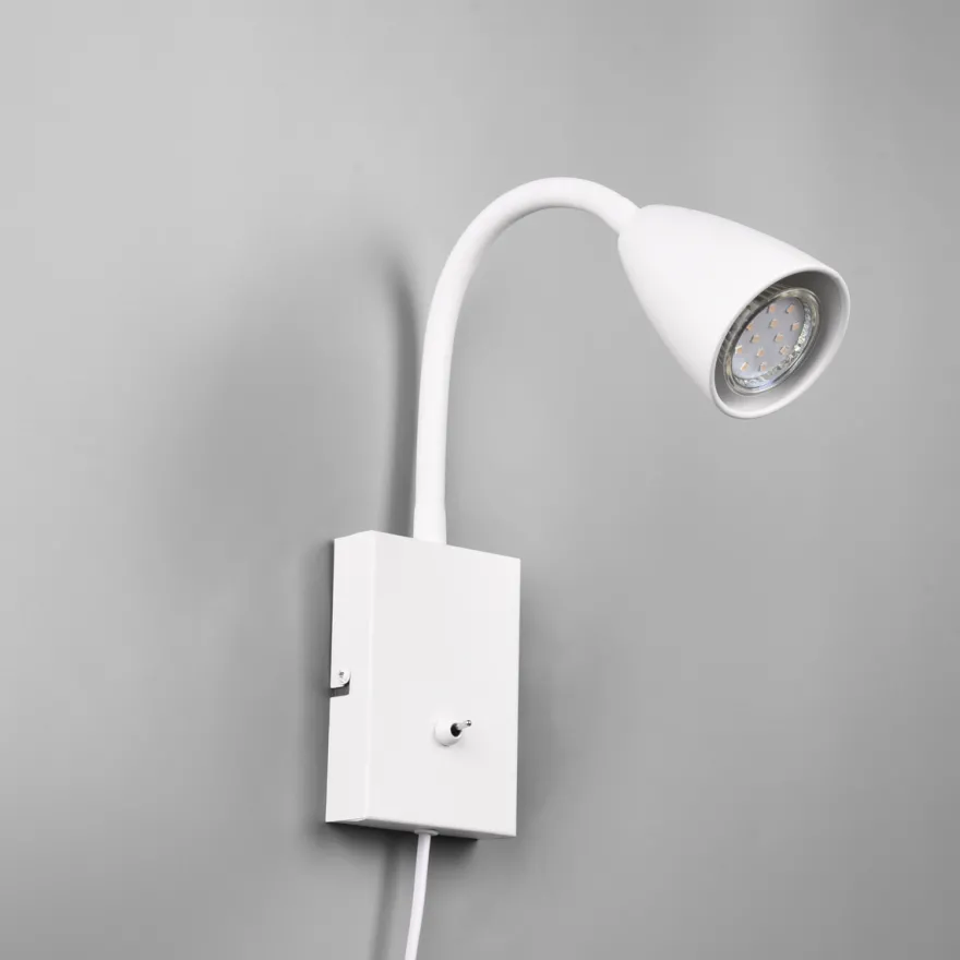 Wanda vegglampe - Hvit