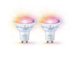 WiZ GU10 Lyspære 4,7W Wifi - Fullfarge 2 pakning