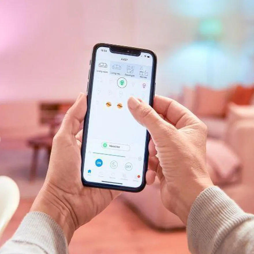 WiZ GU10 Lyspære 4,7W Wifi - Fullfarge 2 pakning
