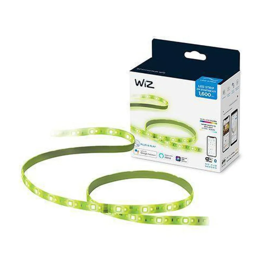 WiZ LED strip-startsett 2 meter Wifi - Fullfarge